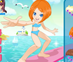 Surfing With Polly Pocket