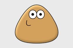 Jogo de Beijo do Pou no Jogalo