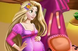Pregnant Rapunzel Maternity Deco