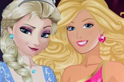 Elsa Vs Barbie Fashion Contest