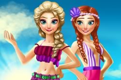 Elsa And Anna Summer Break