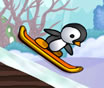 Penguins Skiing