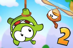 Jogue Cut Rope: Viagem no Tempo gratuitamente sem downloads