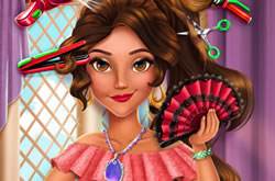 ICE QUEEN CHRISTMAS: REAL HAIRCUTS jogo online gratuito em