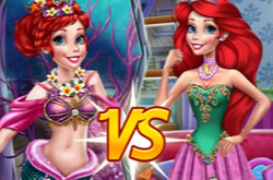 Ariel Princess vs Mermaid