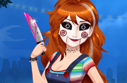 Halloween Princess Anna Makeover