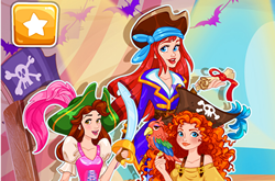 Pirate Princess Halloween Dress Up