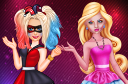 Barbie and Harley Quinn Bffs