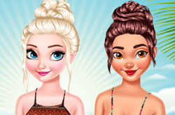 Jogo A Acne da Princesa Elsa no Joguix