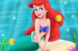 Jogos de Salão de Beleza da Ariel no Meninas Jogos