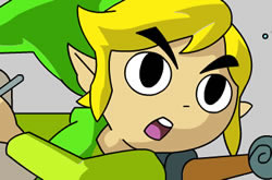 Colorir Link de Zelda