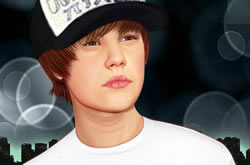 Maquiar o Justin Bieber