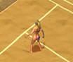 Beach Tennis Girl