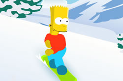Bart SnowBoarding