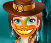 Anna Halloween Face Art