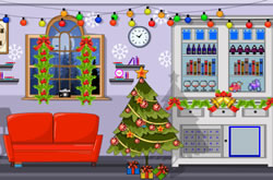 Decorated Christmas House Escape