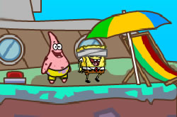 Patrick Protect Spongebob