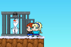 Frozen Elsa Save Olaf
