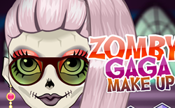 Zomby Gaga Make Up