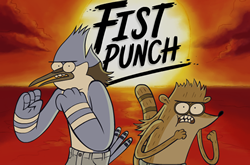Regular Show Fist Punch