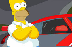 Simpsons Car Parking